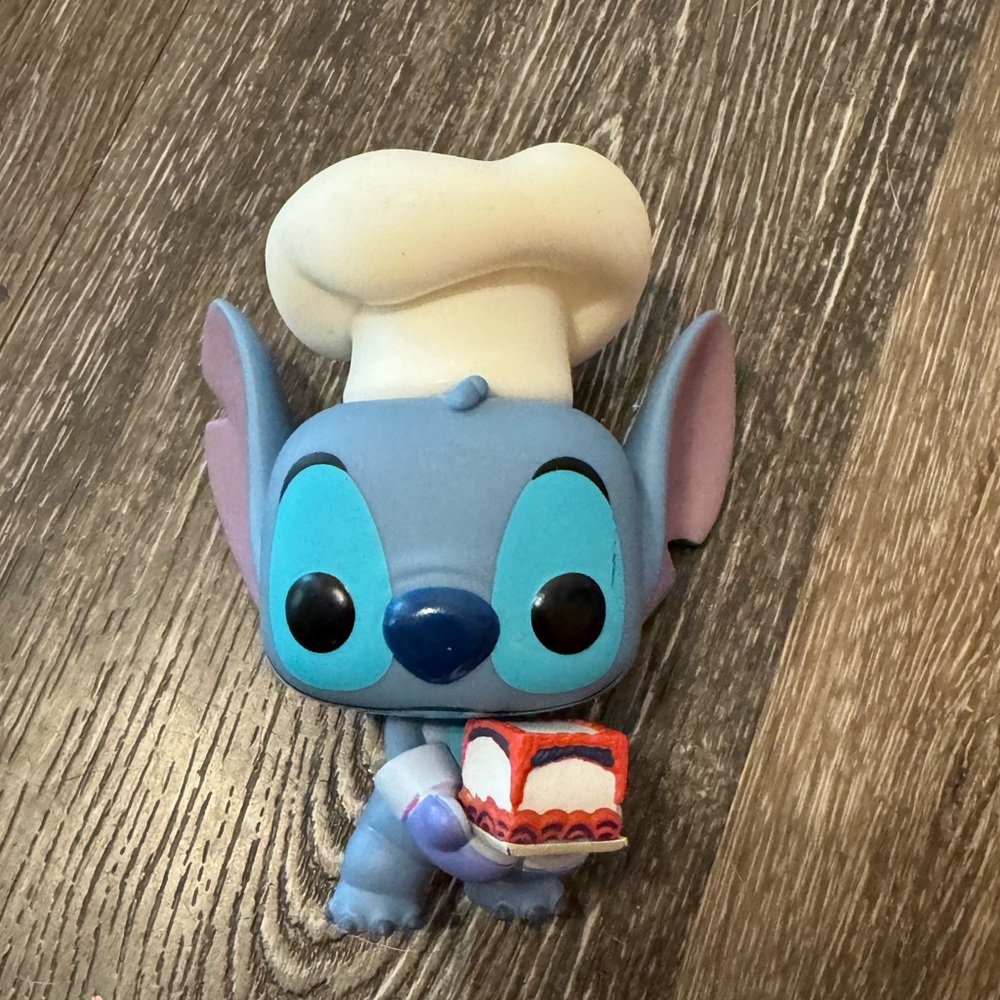 POP Funko Stitch as a Baker Figure